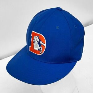 VTG Reebok NFL Gridiron Classic Denver Broncos Fitted Hat 7 1/4‎ Wool Throwback